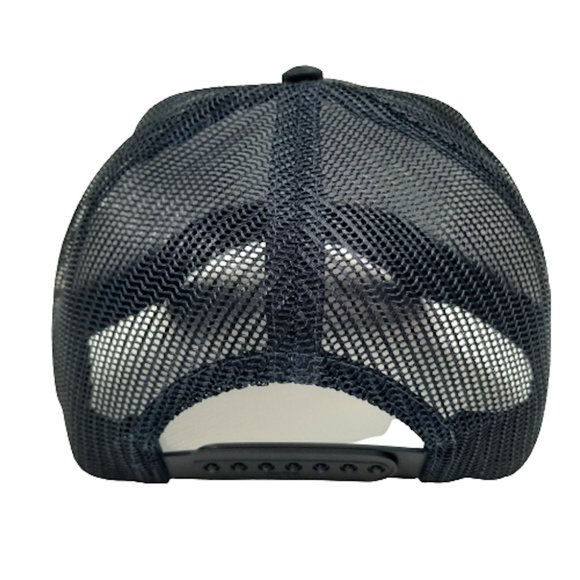 USS Tolovana AO-64 Mesh Snapback Hat Cap Blue Embroidered U.S.Navy - Picture 4 of 4